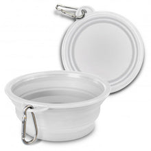 Load image into Gallery viewer, Silicone Collapsible Pet Bowl
