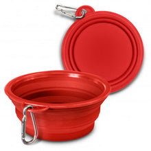 Load image into Gallery viewer, Silicone Collapsible Pet Bowl
