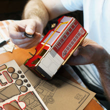 Load image into Gallery viewer, BRANDCRAFT Fire Truck Wooden Model
