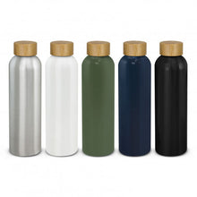 Load image into Gallery viewer, Eden Aluminium Bottle Bamboo Lid
