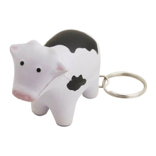 Load image into Gallery viewer, Custom Printed Corporate Gifts Stress Cow Key Ring
