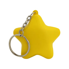 Load image into Gallery viewer, Custom Printed Corporate Gifts Stress Star Key Ring
